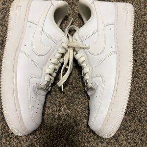 Nike White Low-Top Sneakers